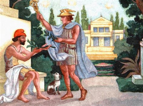 hermes in the odyssey story